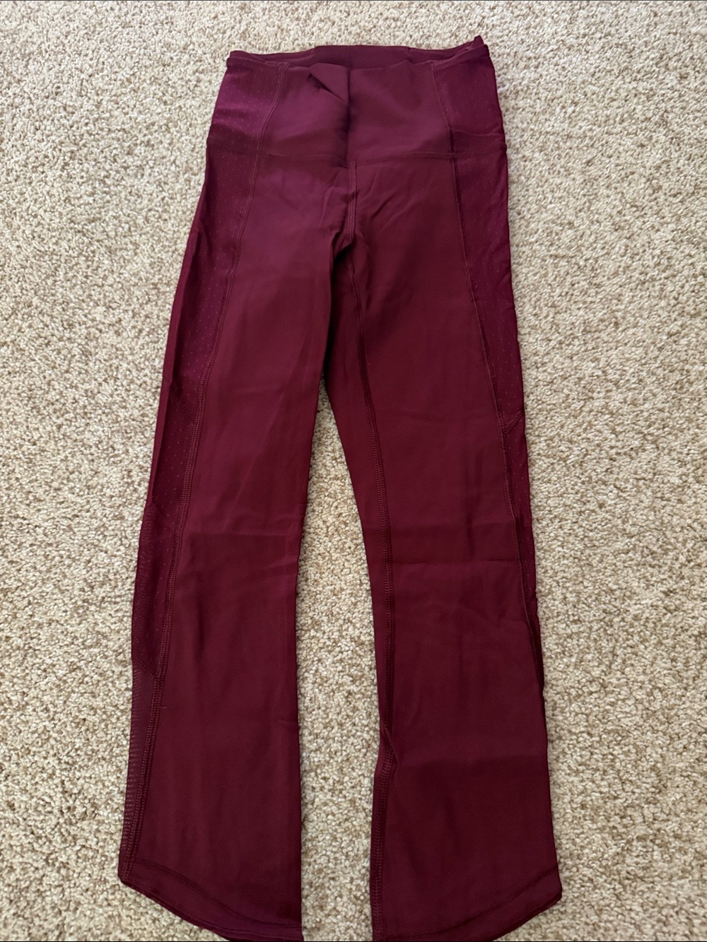 lululemon athletica Burgundy Leggings